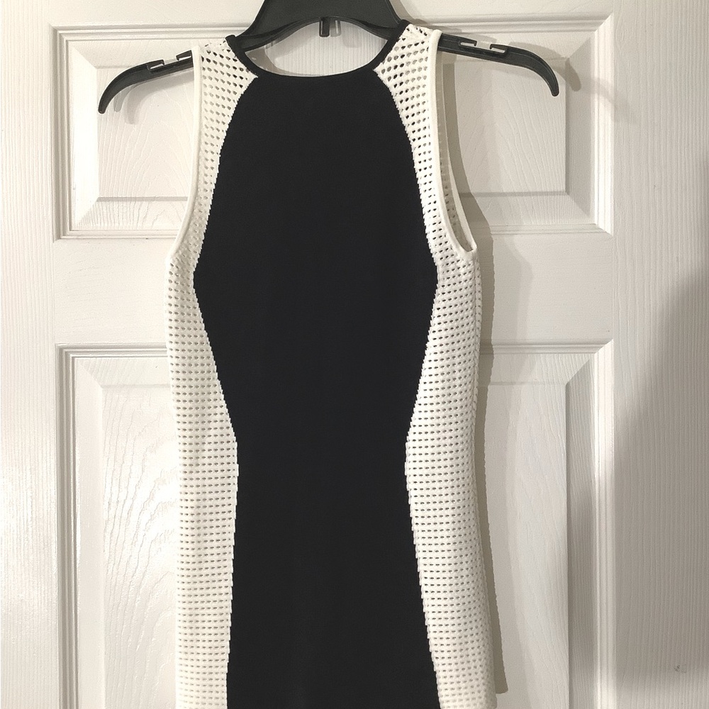 Intermix Knit Mesh Tank